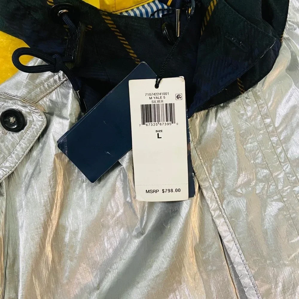 Rare vintage Ralph Lauren chrome coat